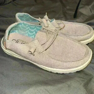 “Hey Dude” Wendy Women’s Slip on Shoes. Size 8 Gray